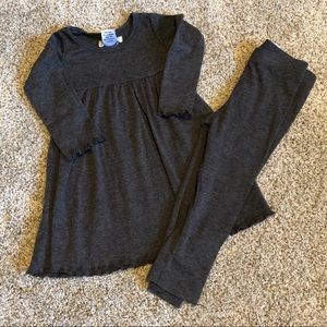 Peek Tunic/Dress Outfit - Dark Heather Grey